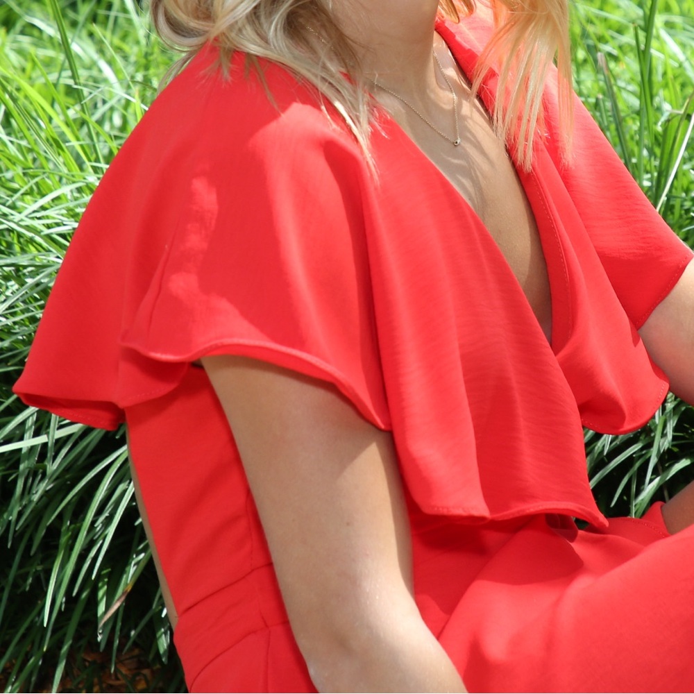 Red Do+ Be romper
